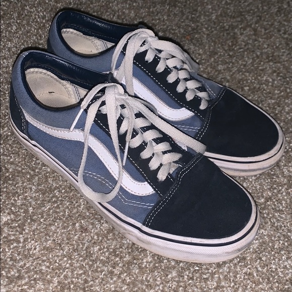 vans old skool navy skate shoes